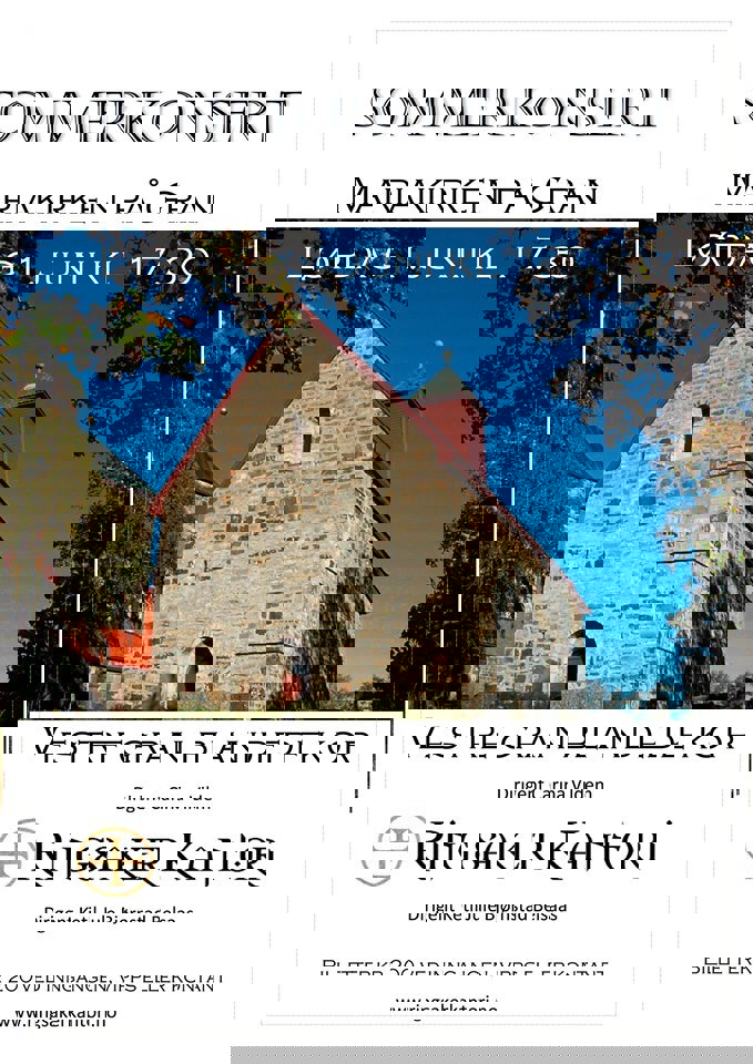 Sommerkonsert med Ringsaker Kantori 